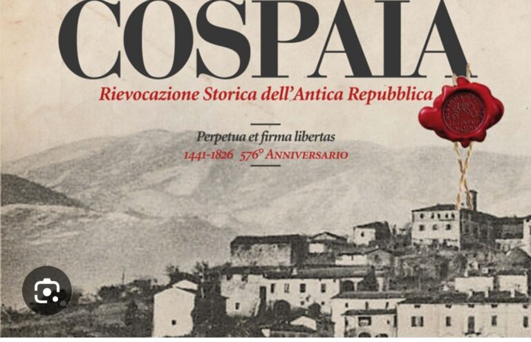 RIEVOCAZIONI STORICHE IN UMBRIA: FESTA DELLA REPUBBLICA DI COSPAIA